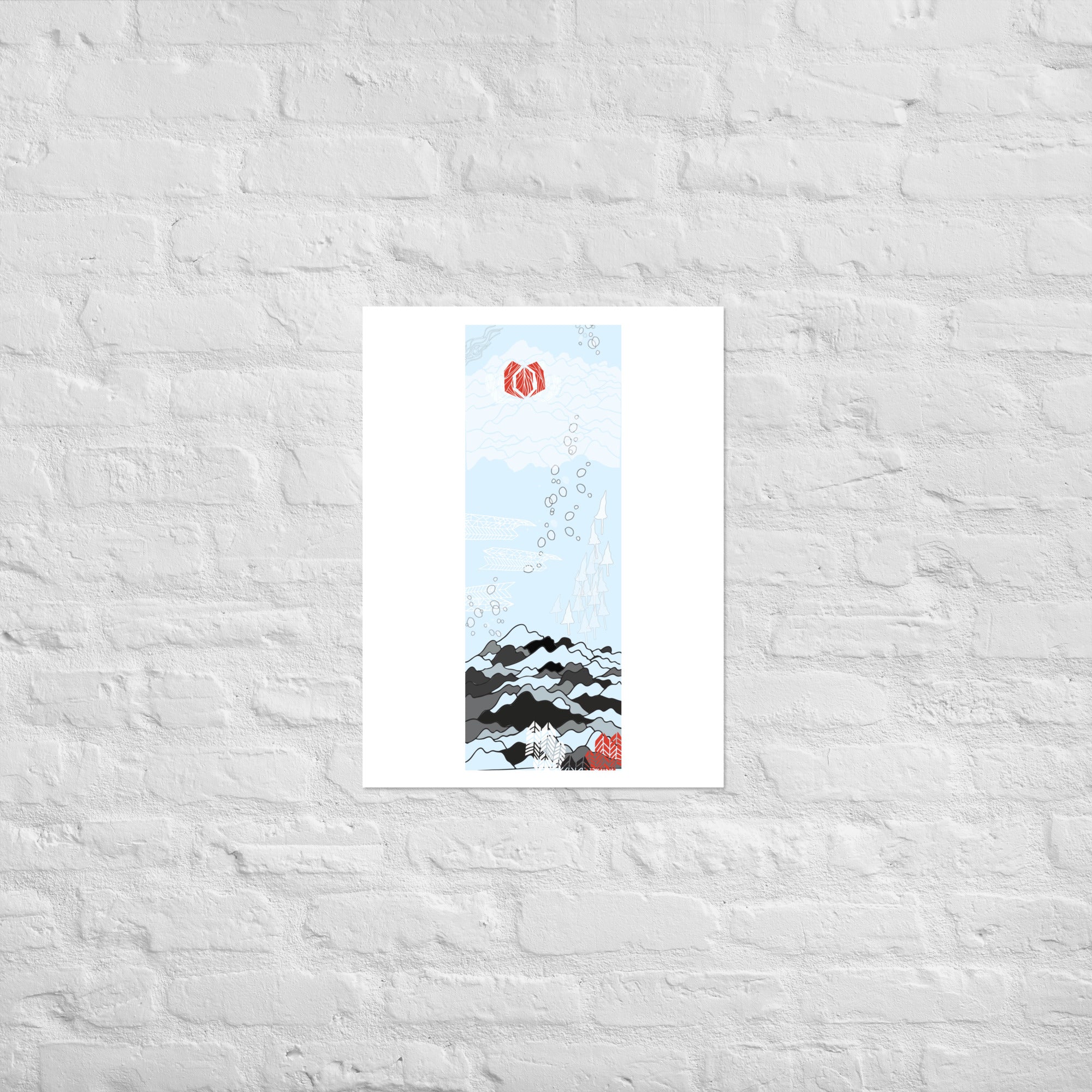 16/17 Silver Storm Diary Print