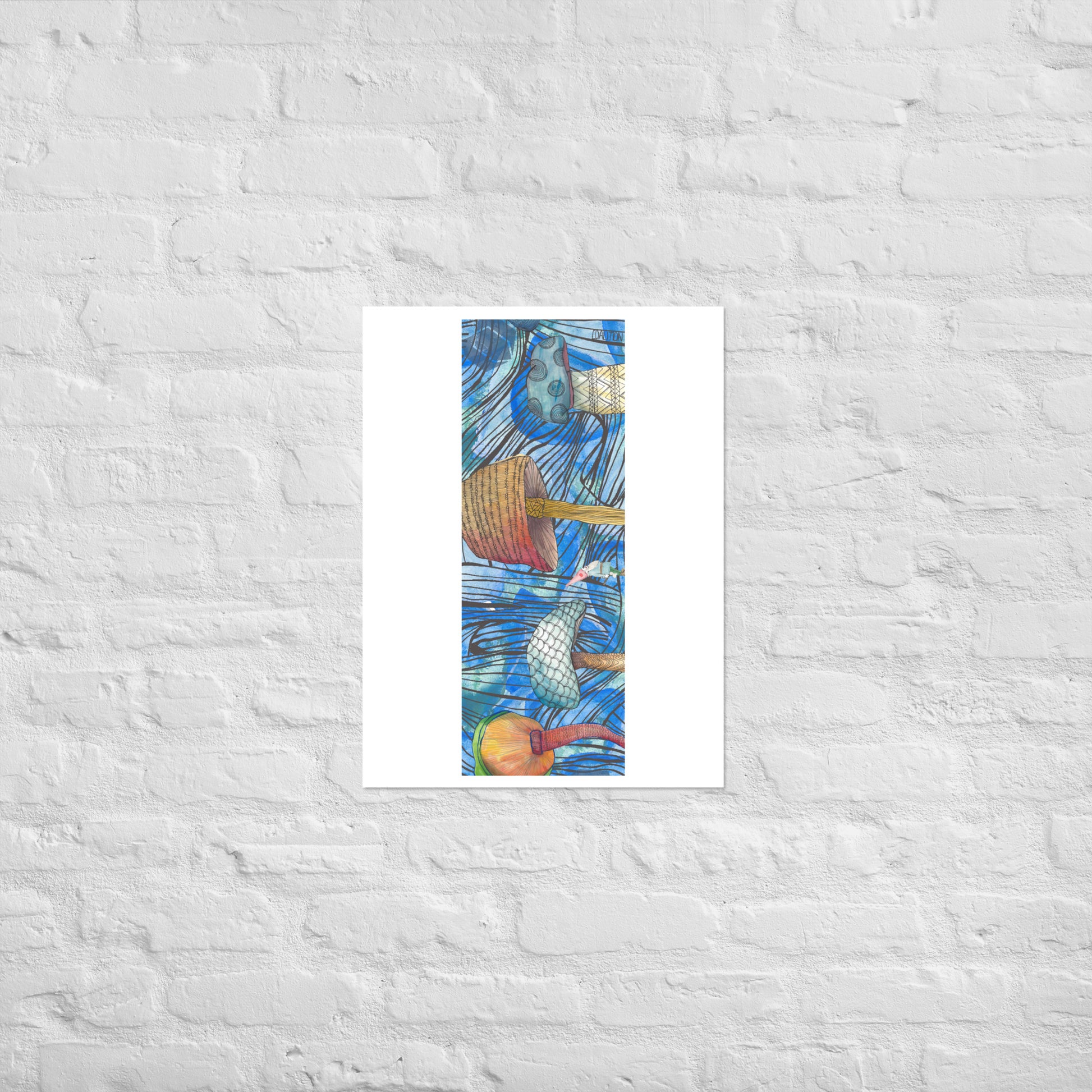14/15 Shroom Room Print