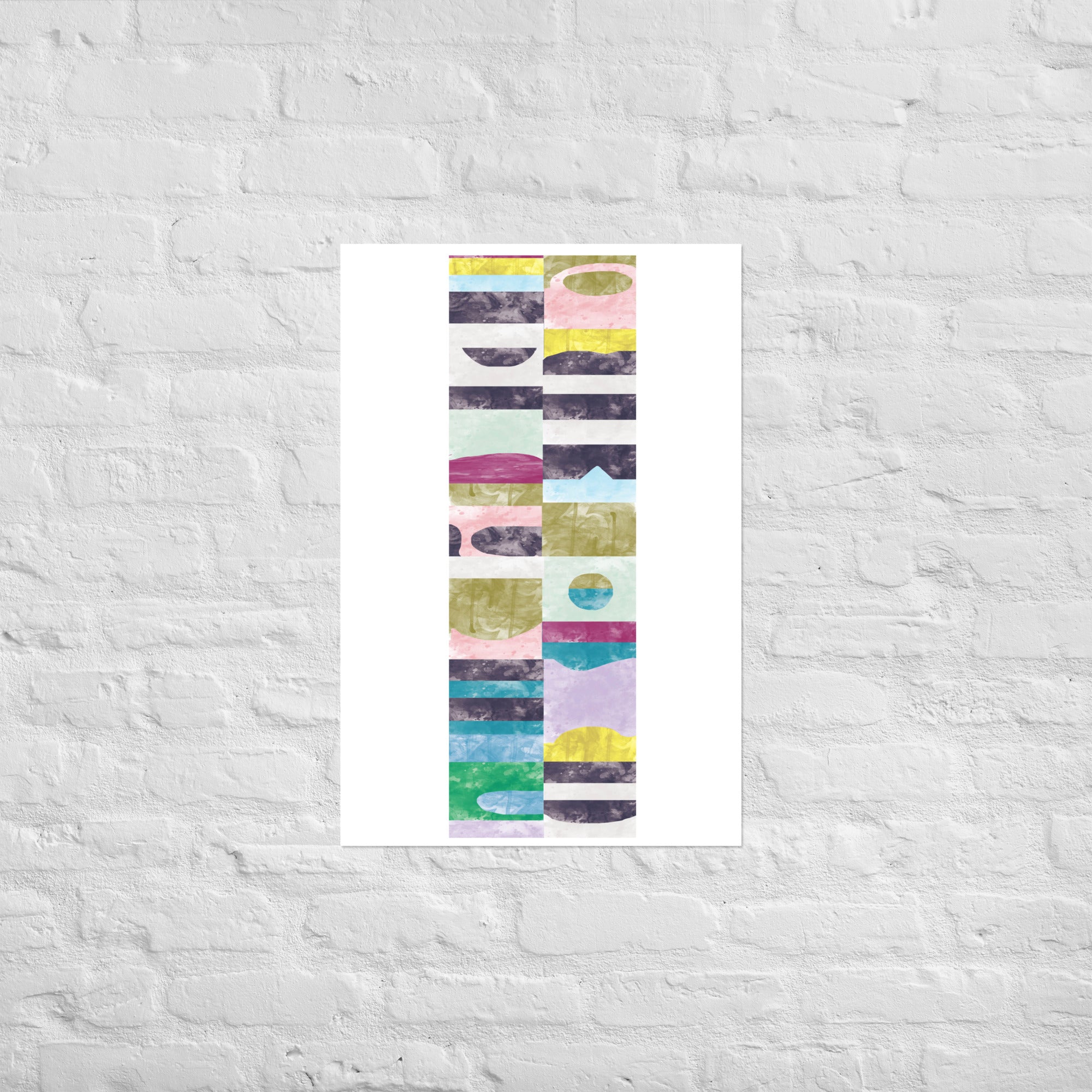 18/19 Chrome Pony Sunrise Print