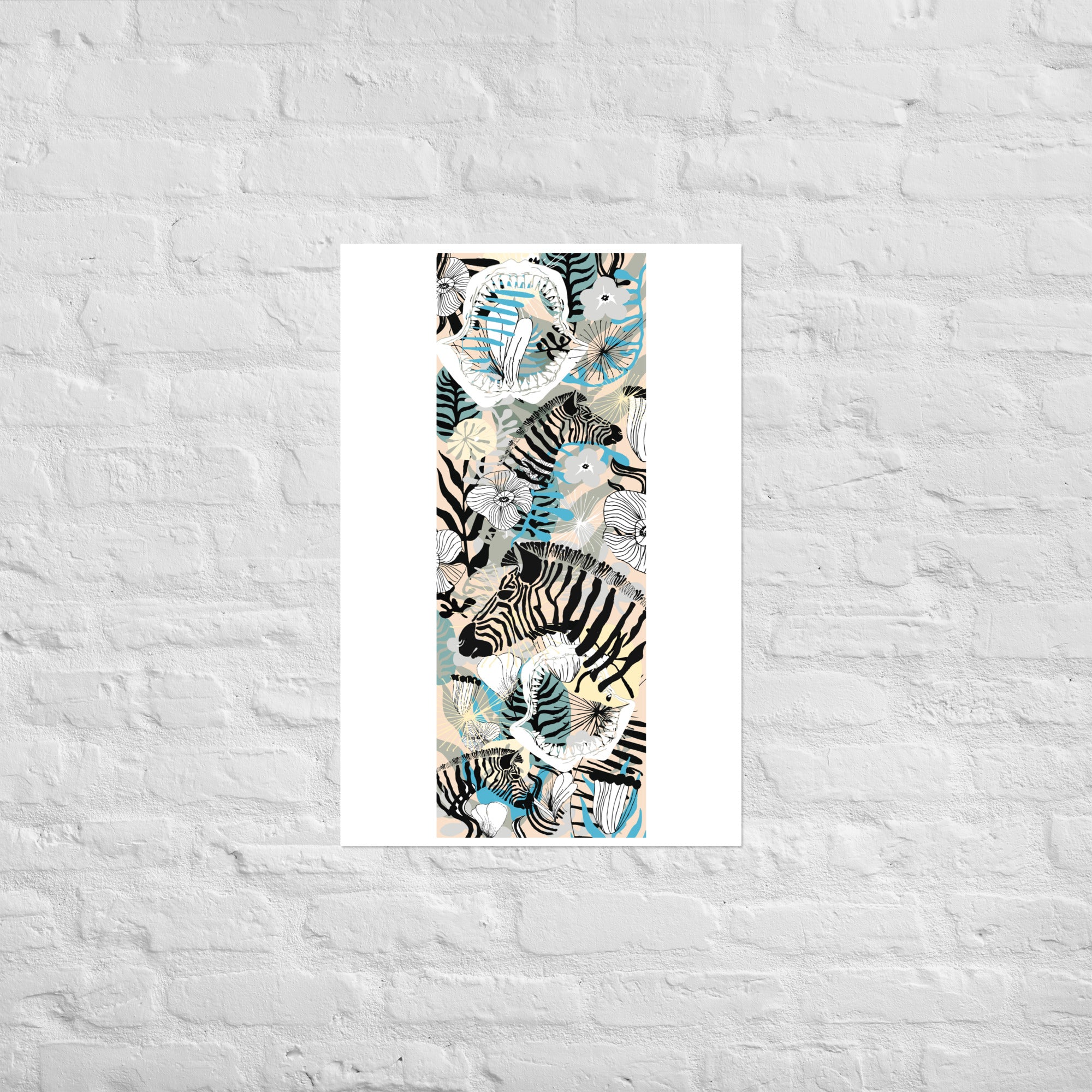 18/19 Salty Zebra Rodeo Print