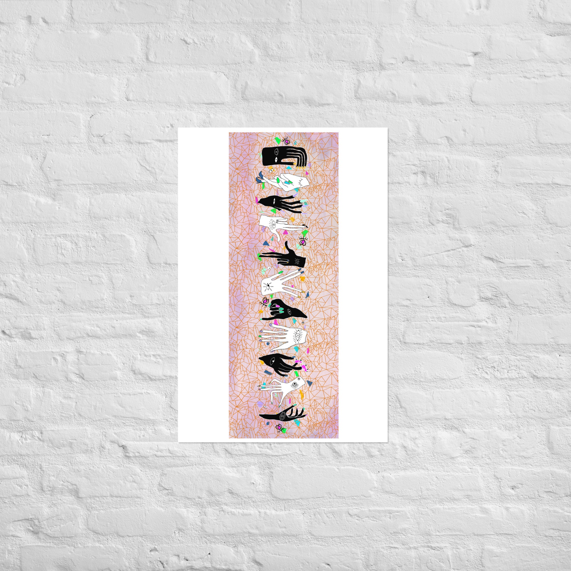 17/18 Golden Stiletto Print
