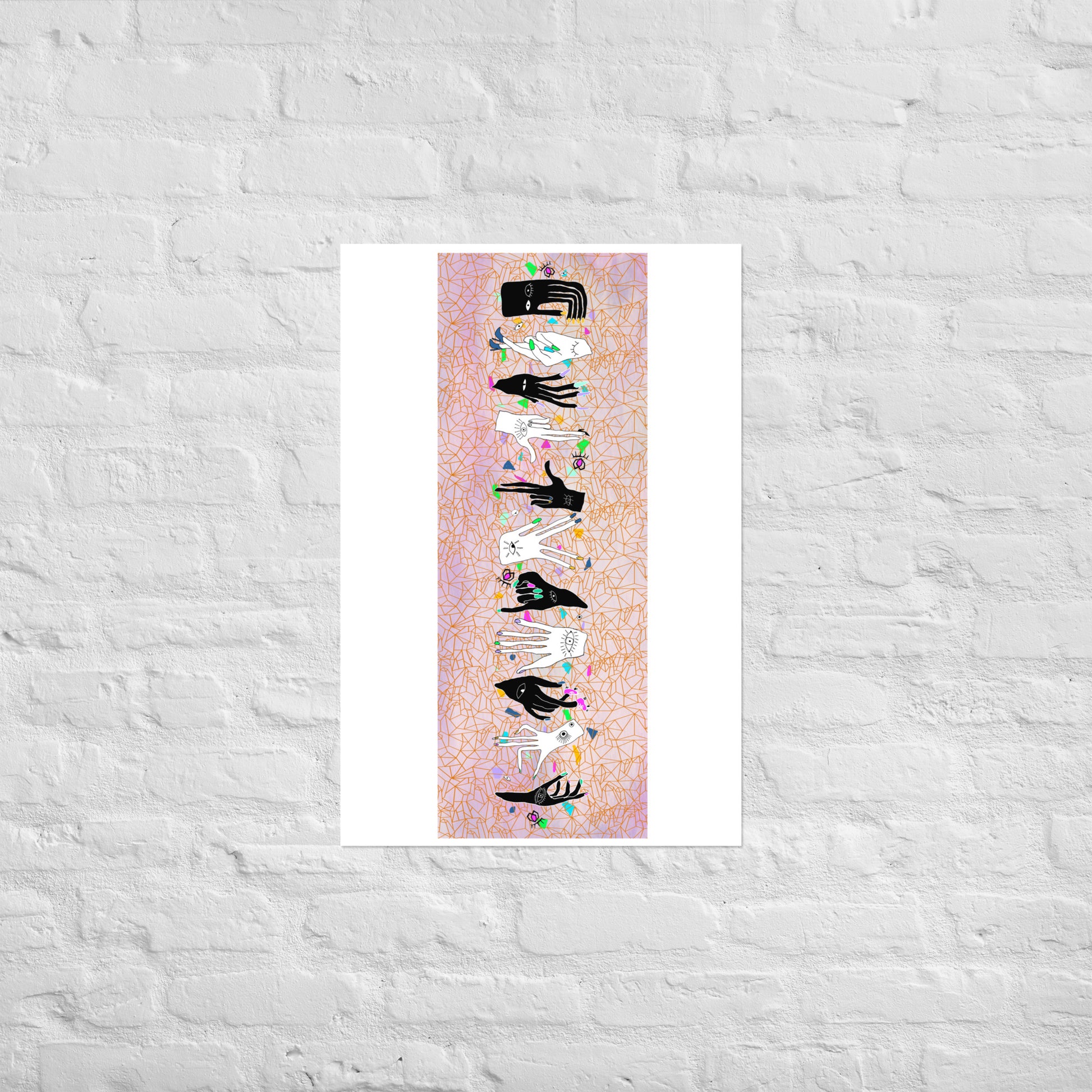 17/18 Golden Stiletto Print