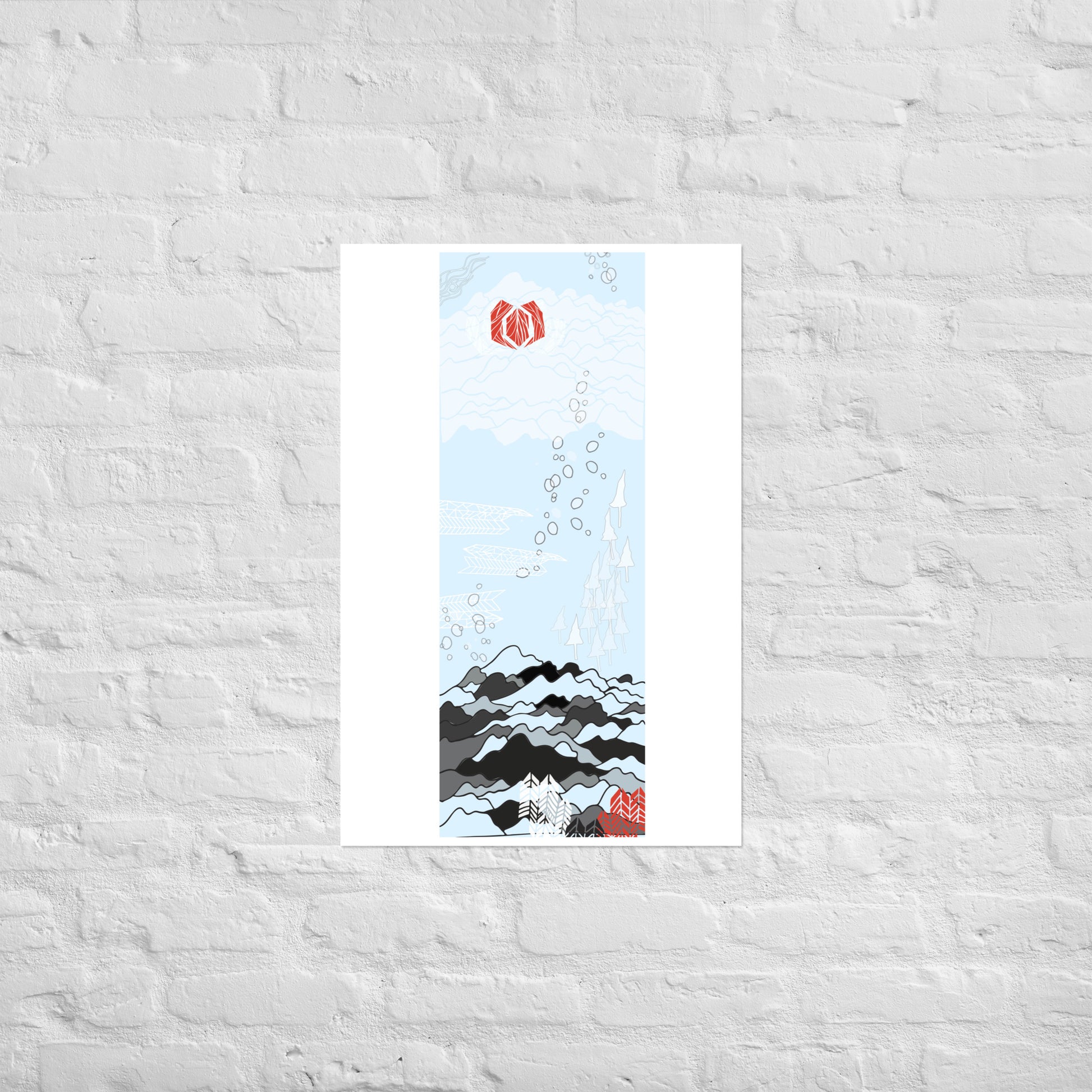 16/17 Silver Storm Diary Print