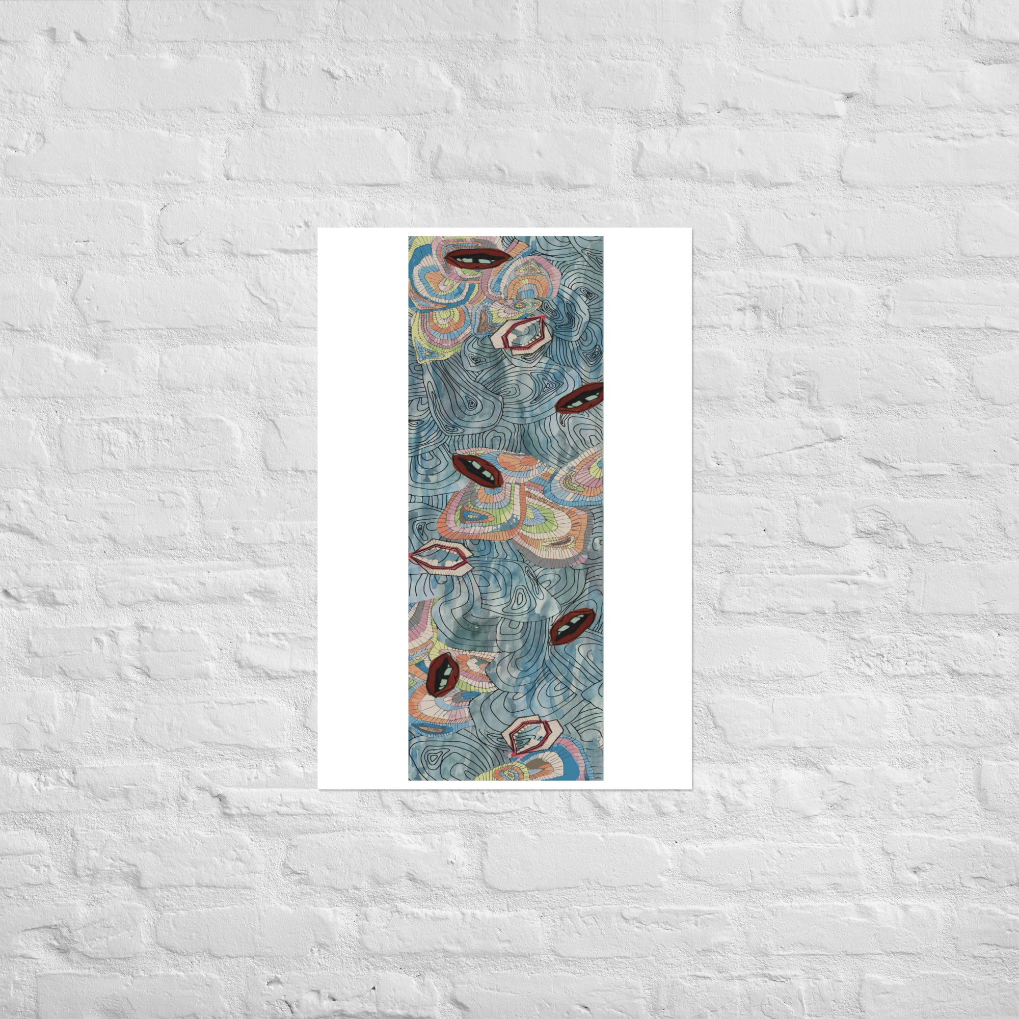 16/17 Wink Before Leaving Print