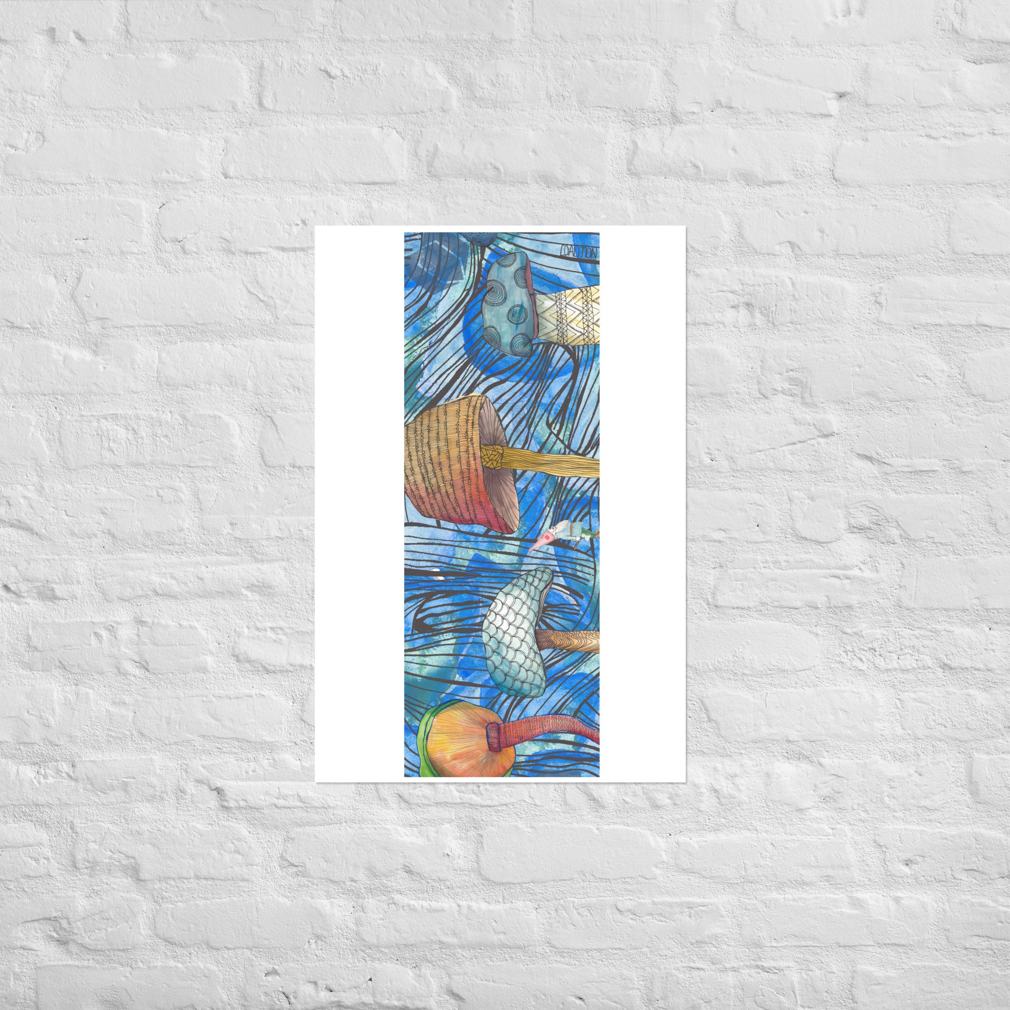 14/15 Shroom Room Print