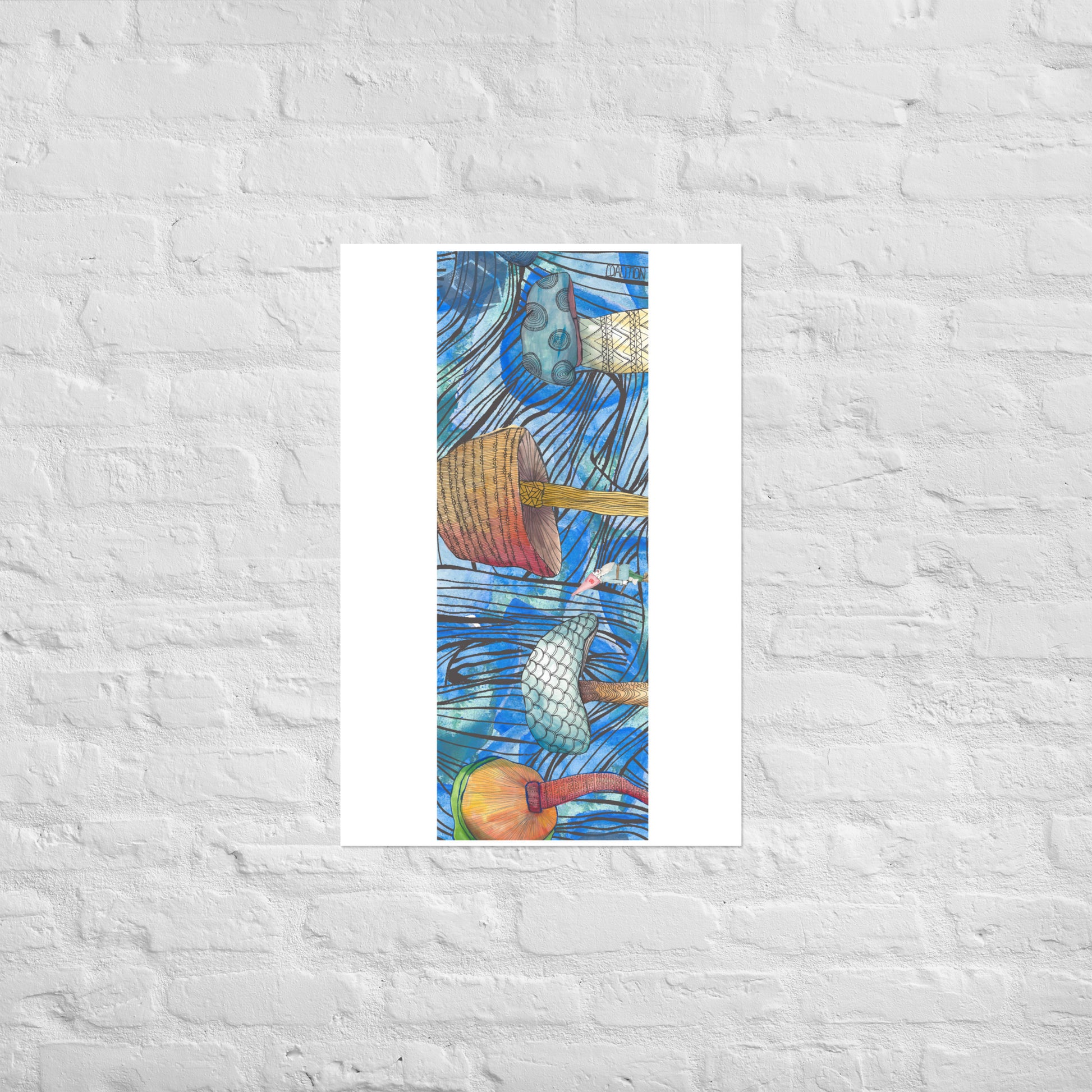 14/15 Shroom Room Print