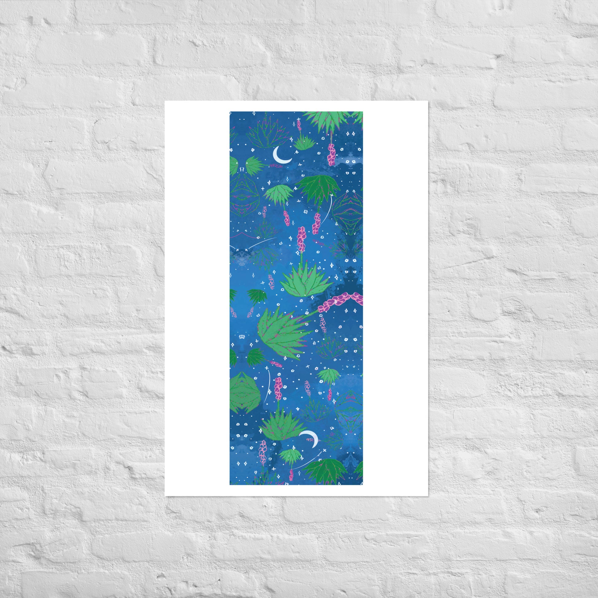 21/22 Sapphire Oasis Print