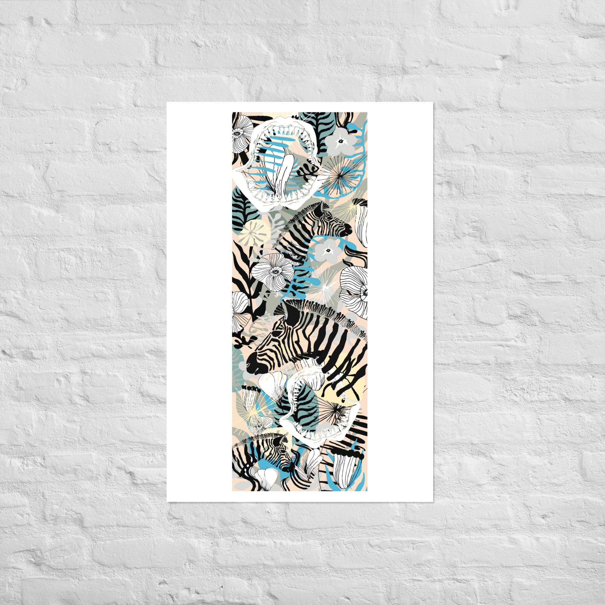 18/19 Salty Zebra Rodeo Print