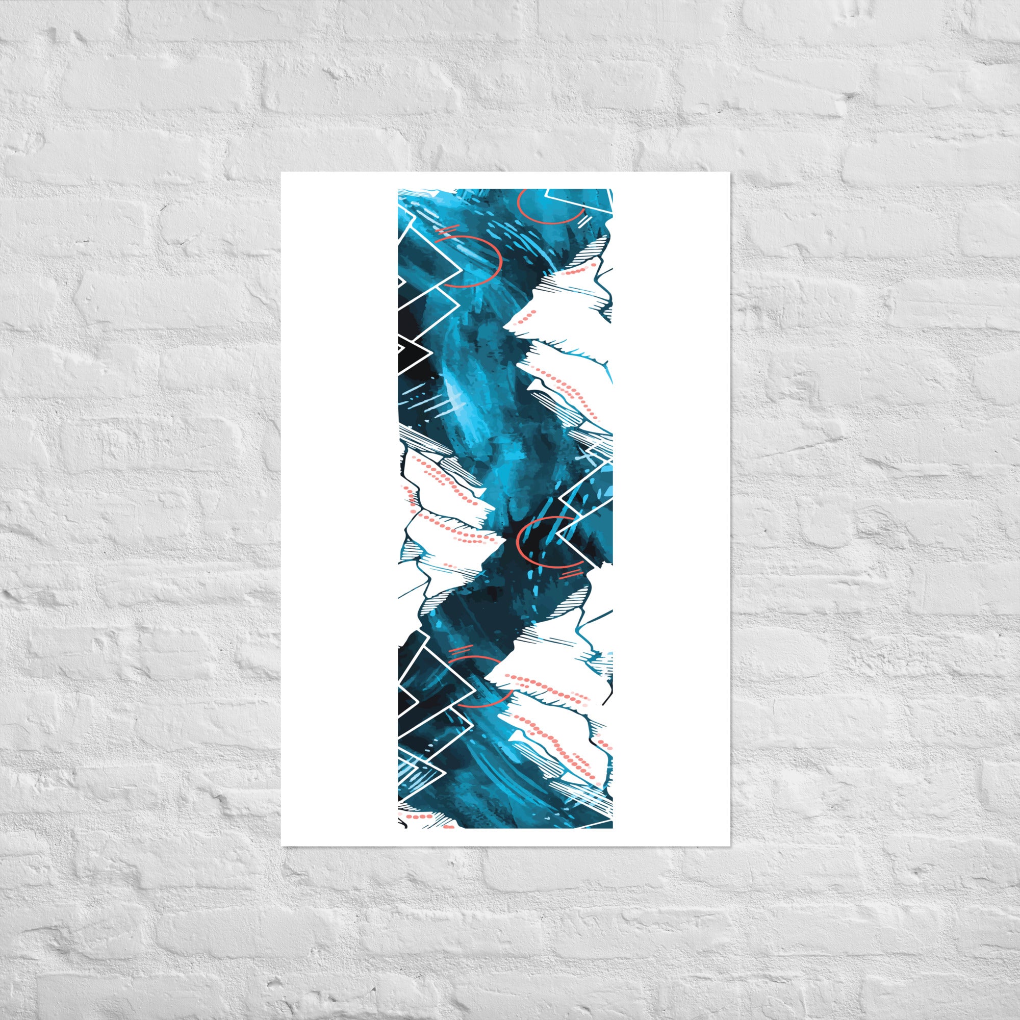 18/19 Snowdrift Cameo Print