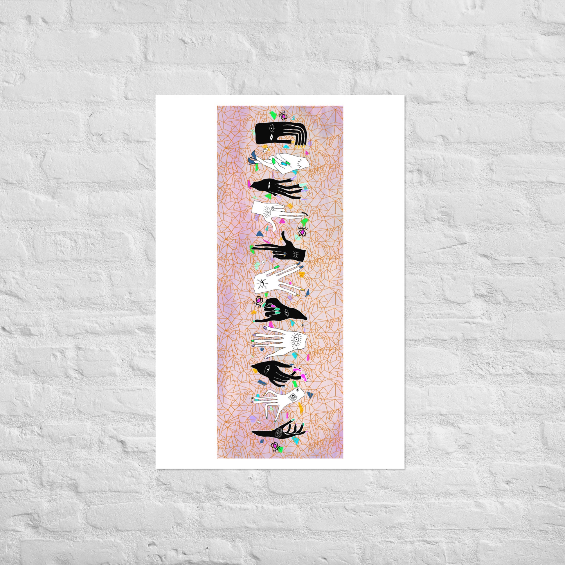 17/18 Golden Stiletto Print