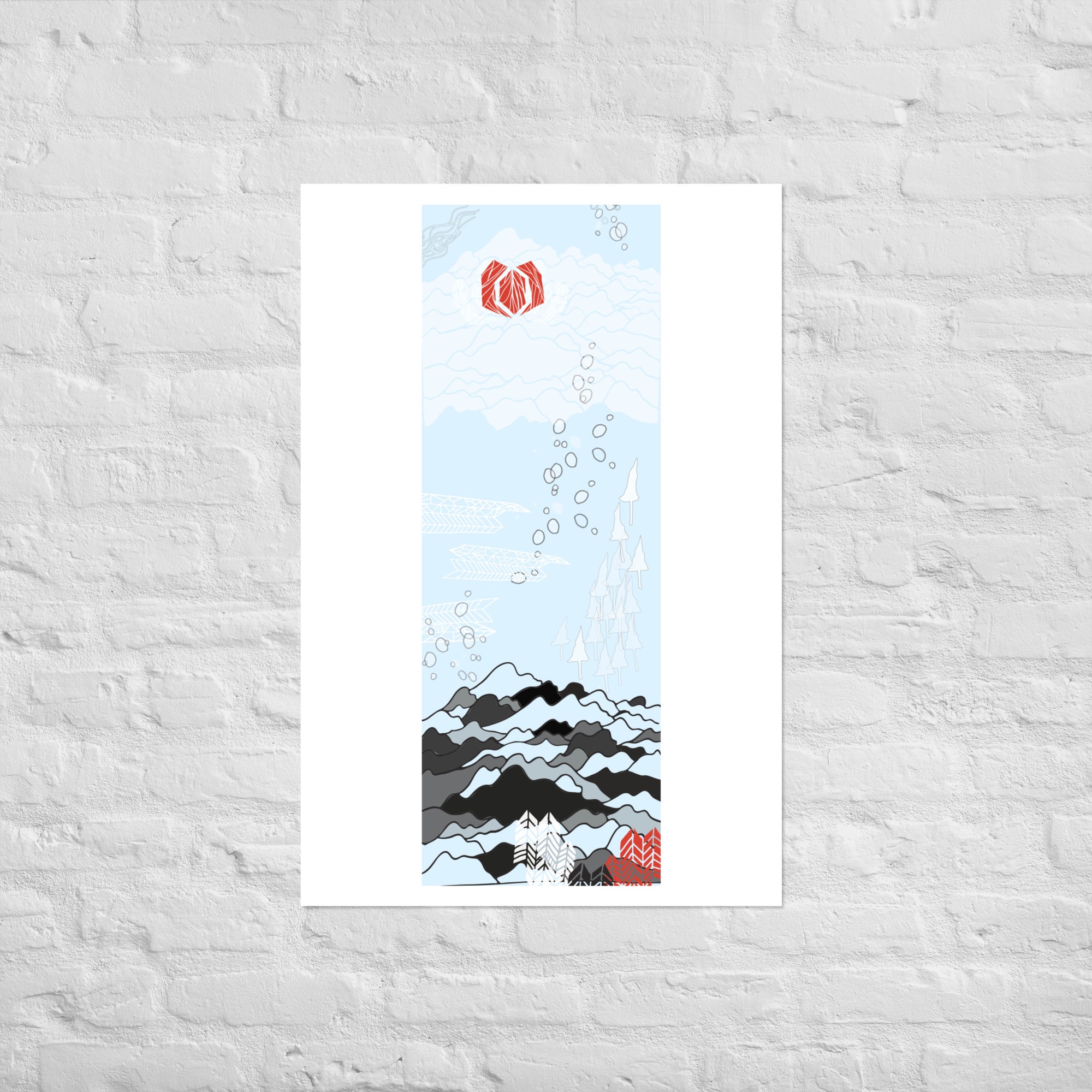 16/17 Silver Storm Diary Print