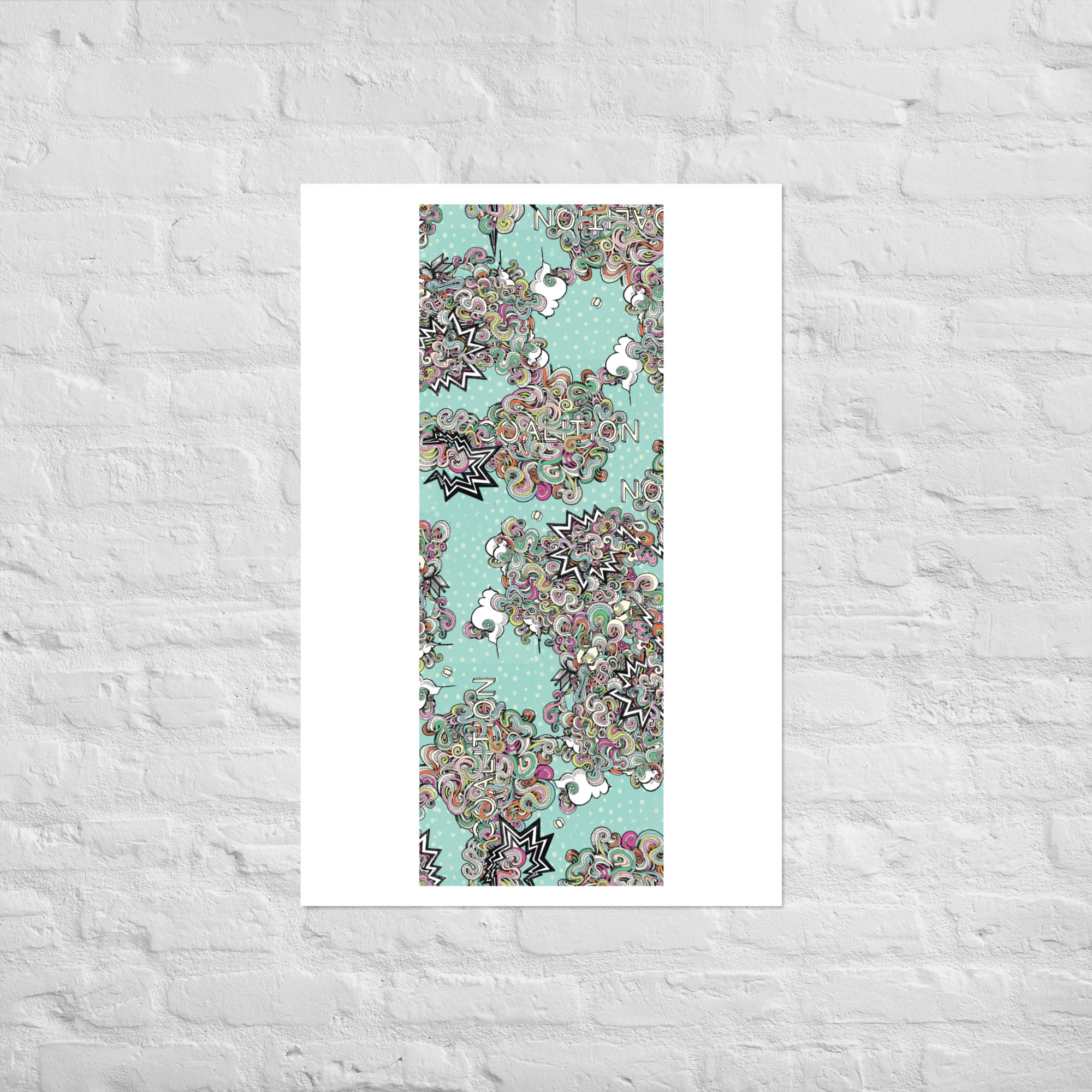 15/16 Lightening Bolt Print