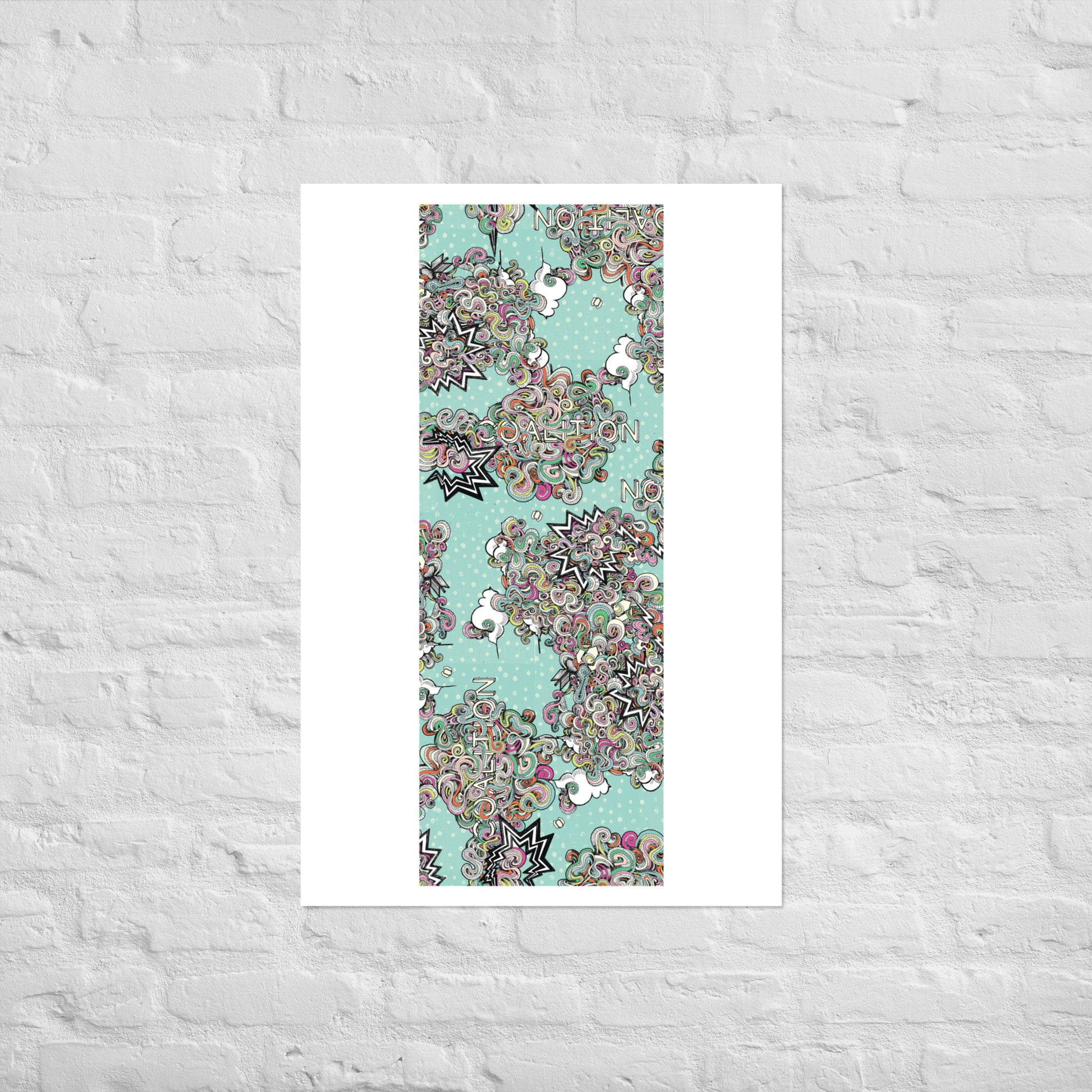 15/16 Lightening Bolt Print