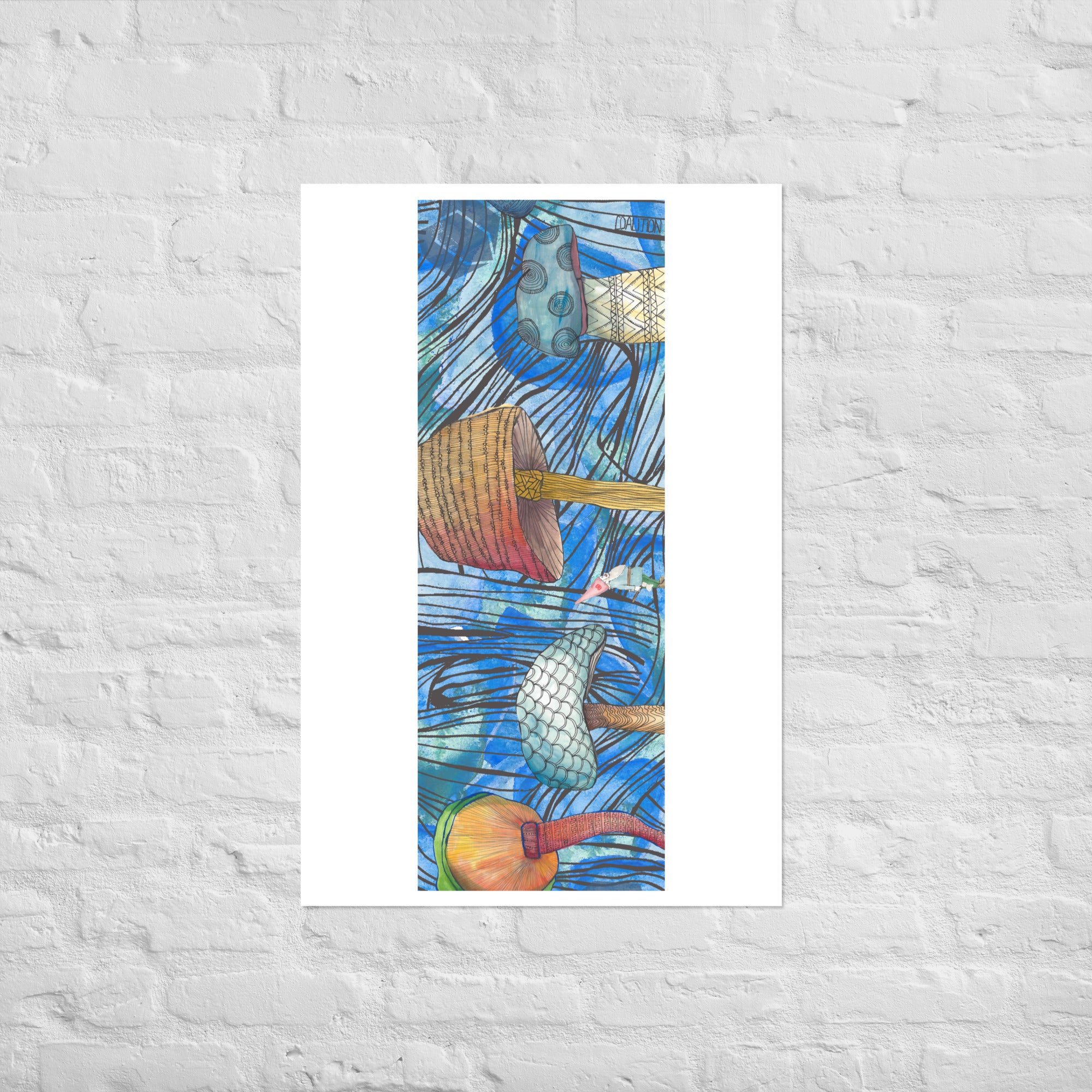 14/15 Shroom Room Print