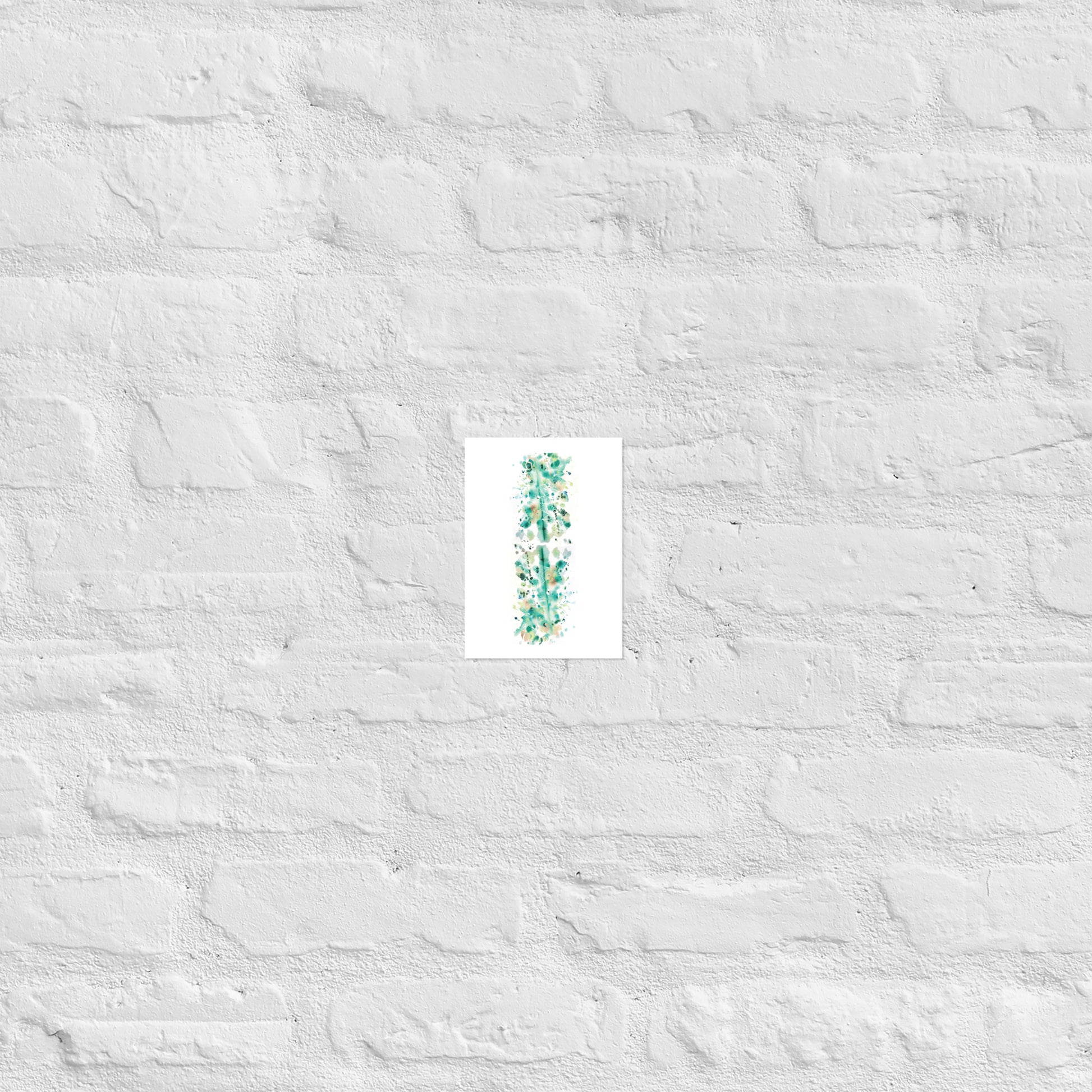 18/19 Brazen Jade Flame Print