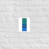 16/17 Deep Blue See Print