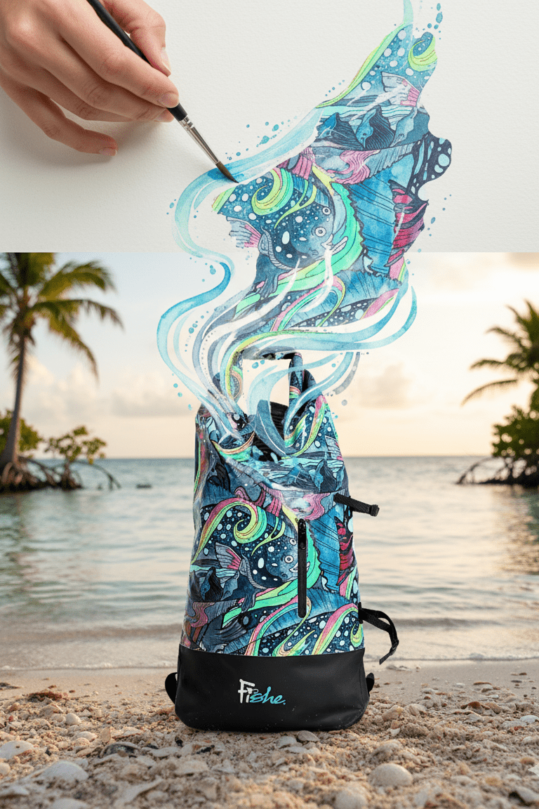 FisheWear | HaliBorealis Backpack Dry Bag