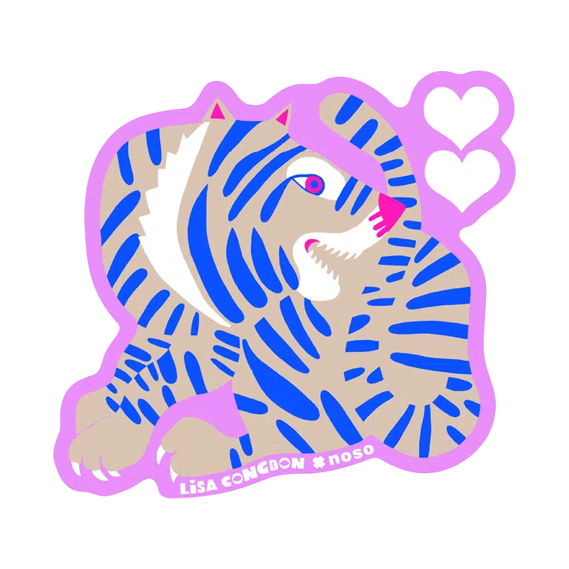 NoSo Patches | Courage by Lisa Congdon