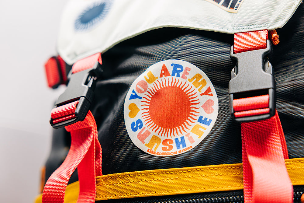 NoSo Patches | You Are My Sunshine by Lisa Congdon