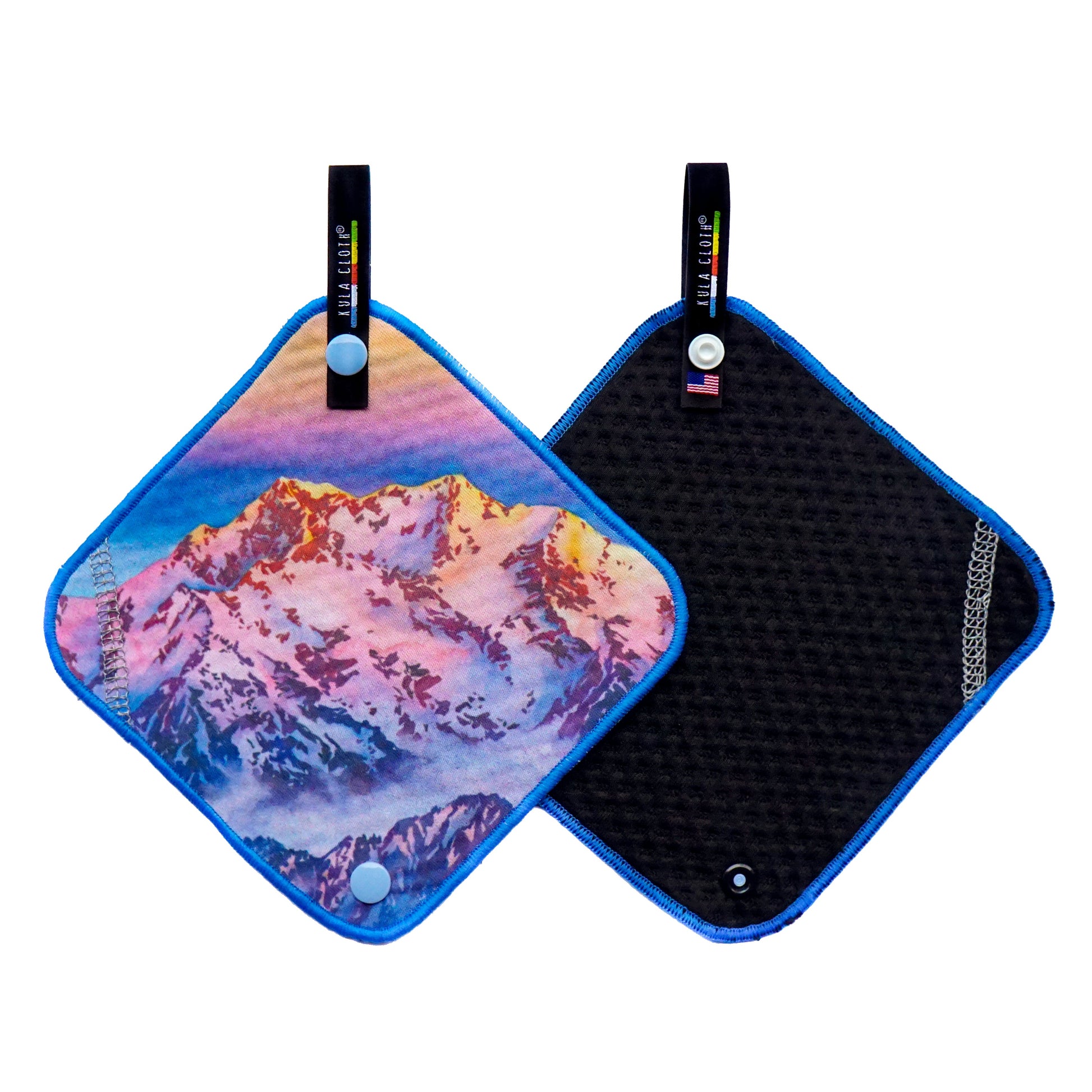 Kula Cloth® | Morning Alpenglow Olympic Mountains Artist Series
