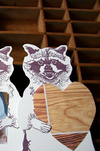 Blackbird Letterpress | Oops Raccoon Gift Card