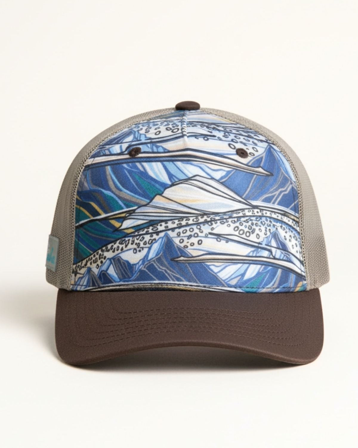 FisheWear | Rainbow Ridge Abstract Trucker Hat