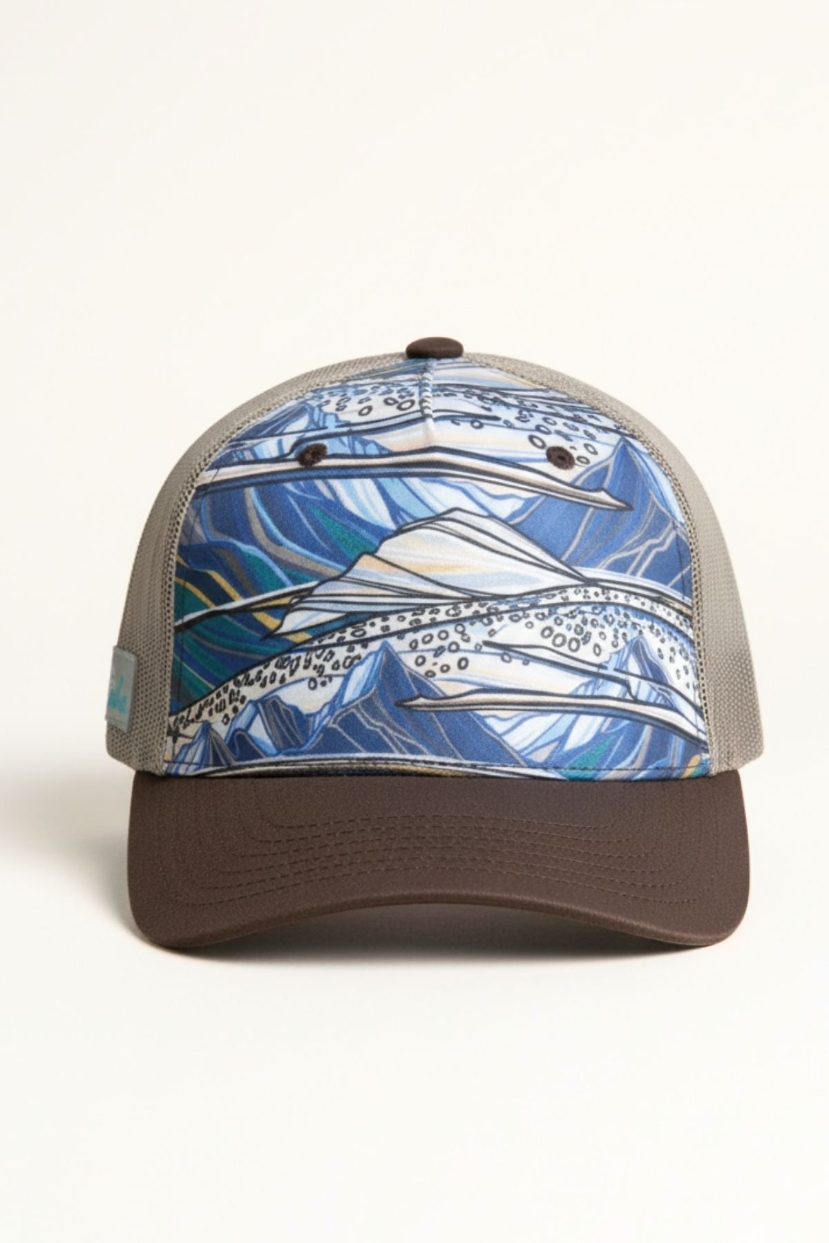 FisheWear | Rainbow Ridge Abstract Trucker Hat