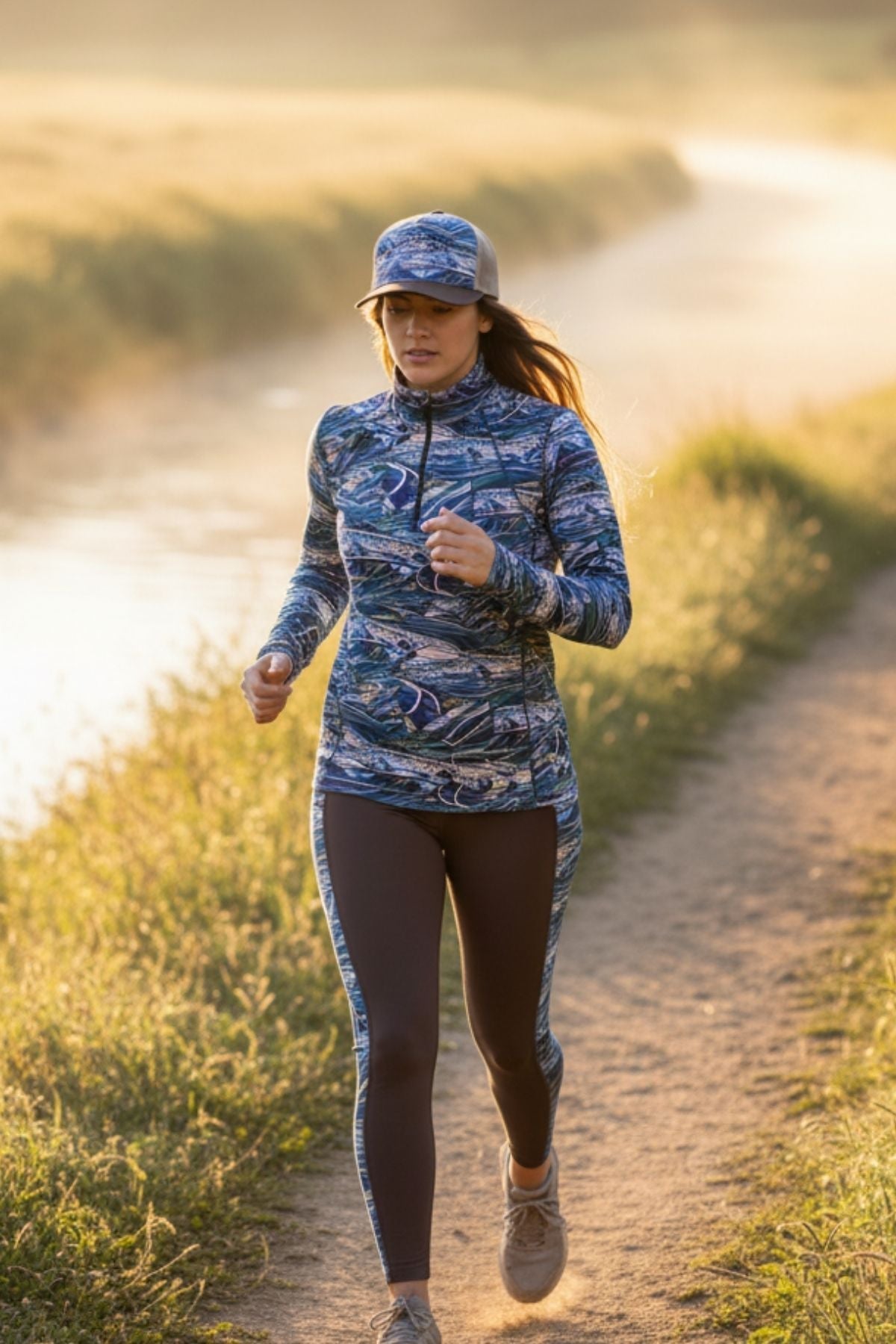 FisheWear | Rainbow Ridge Abstract Trucker Hat