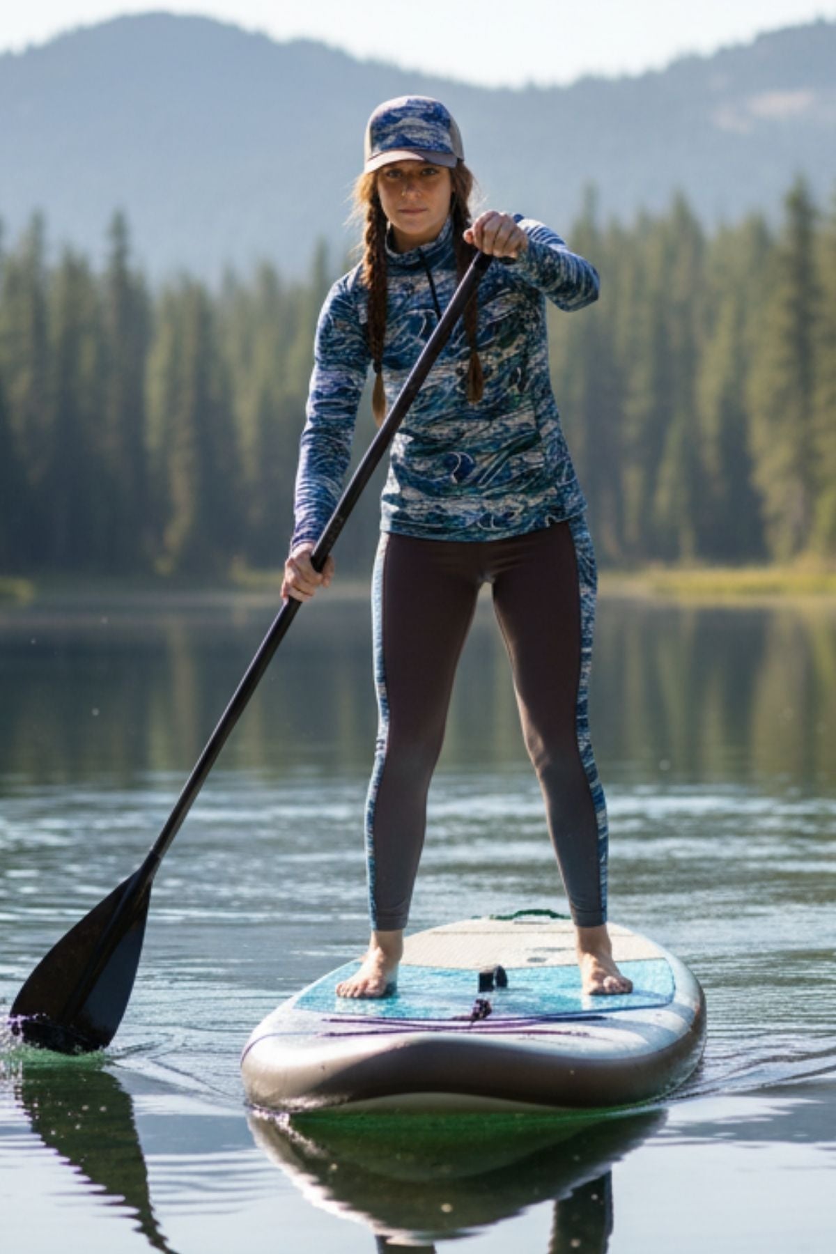 FisheWear | Rainbow Ridge Abstract Trucker Hat