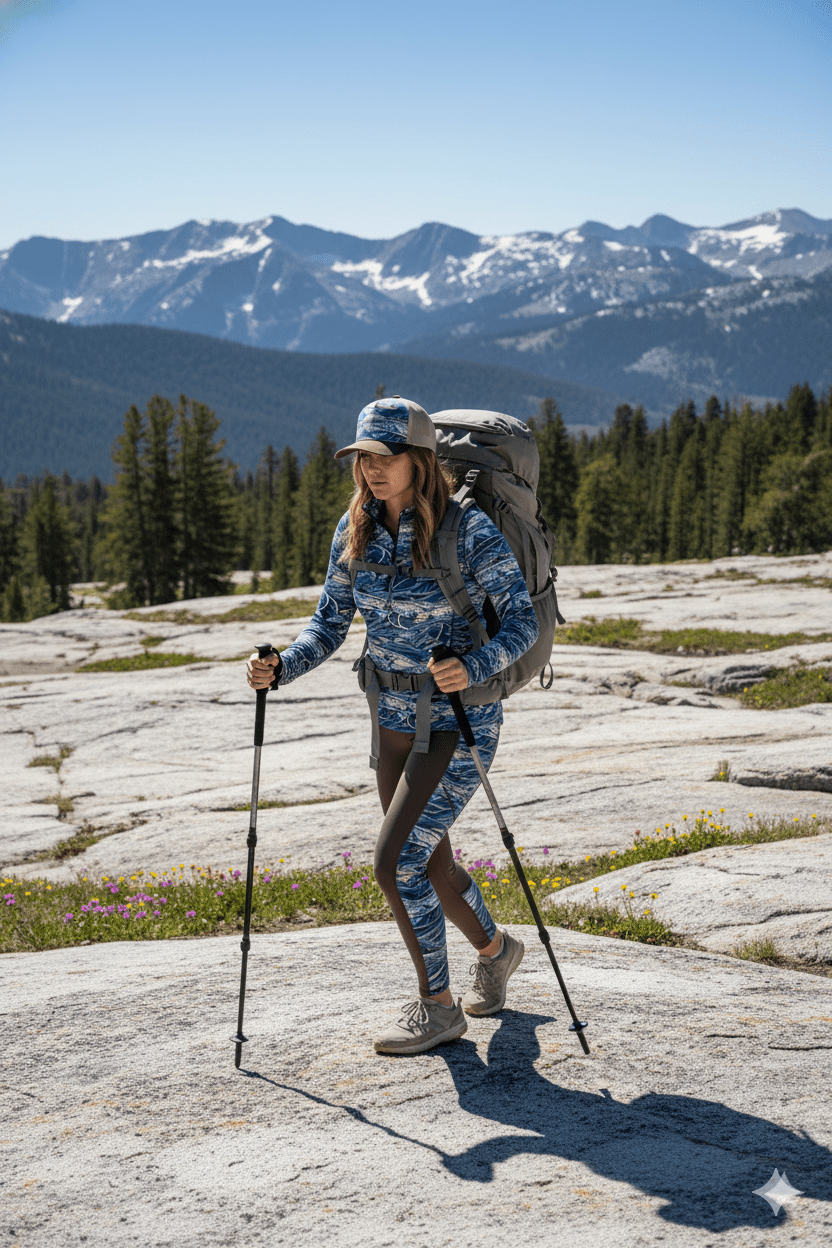 FisheWear | Rainbow Ridge Abstract Trucker Hat