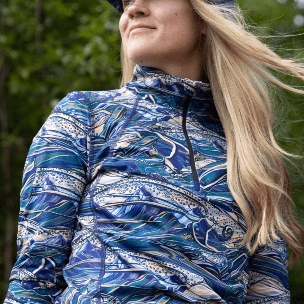 FisheWear | Rainbow Ridge Thermal 1/4 Zip Top