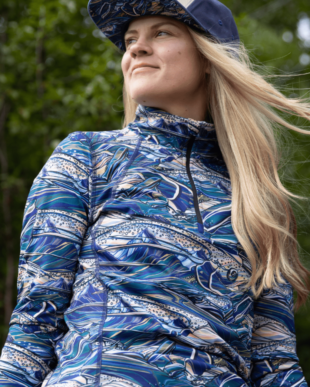 FisheWear | Rainbow Ridge Thermal 1/4 Zip Top