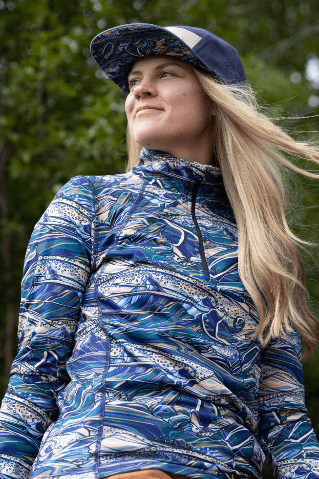 FisheWear | Rainbow Ridge Thermal 1/4 Zip Top