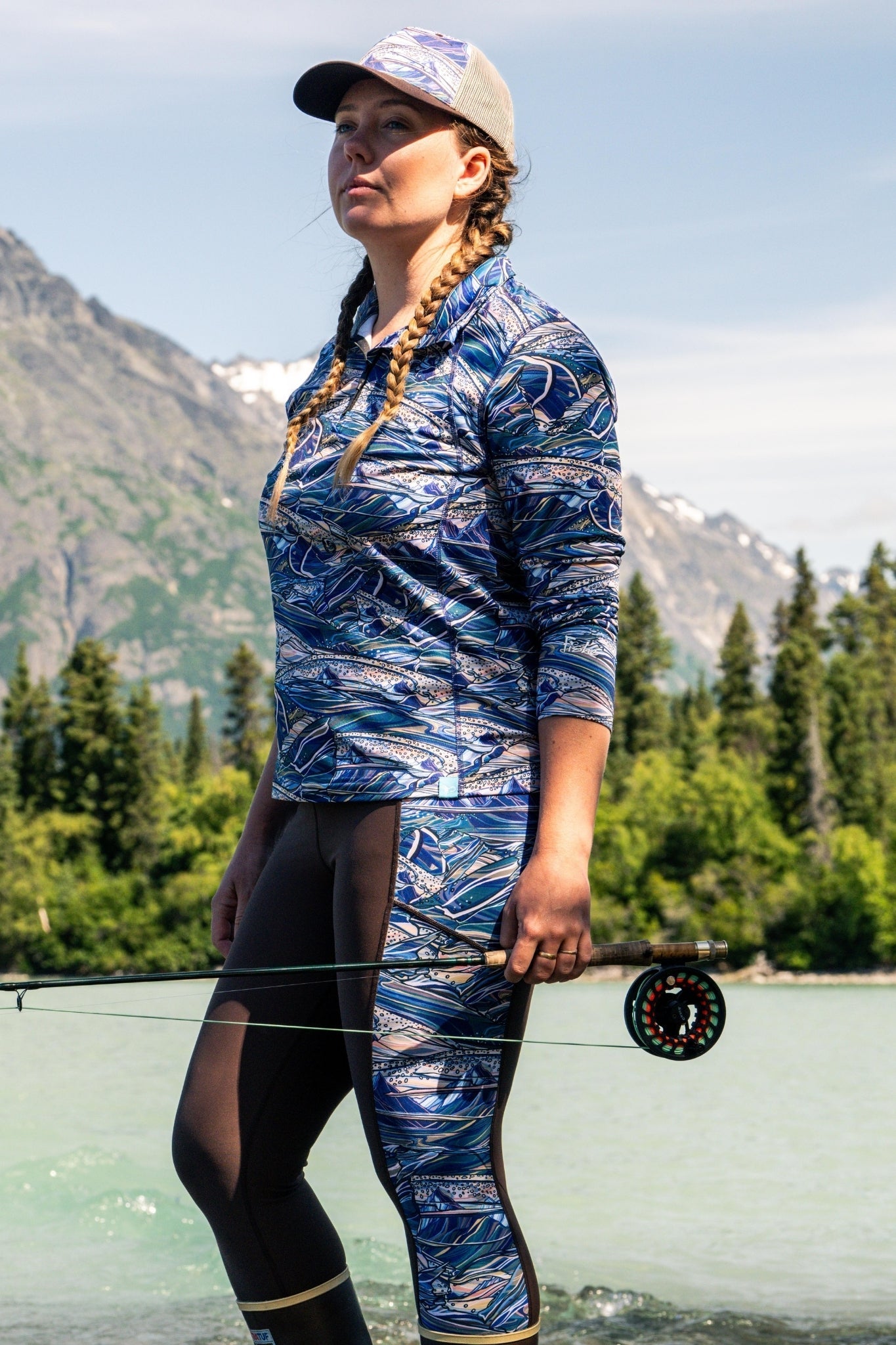 FisheWear | Rainbow Ridge Thermal 1/4 Zip Top