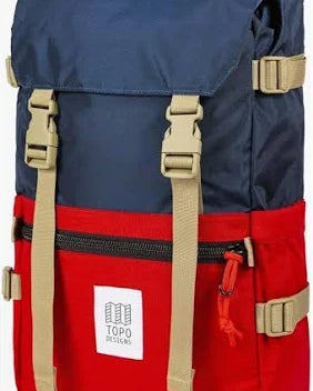 Topo Designs | Rover Pack Classic Red & Blue