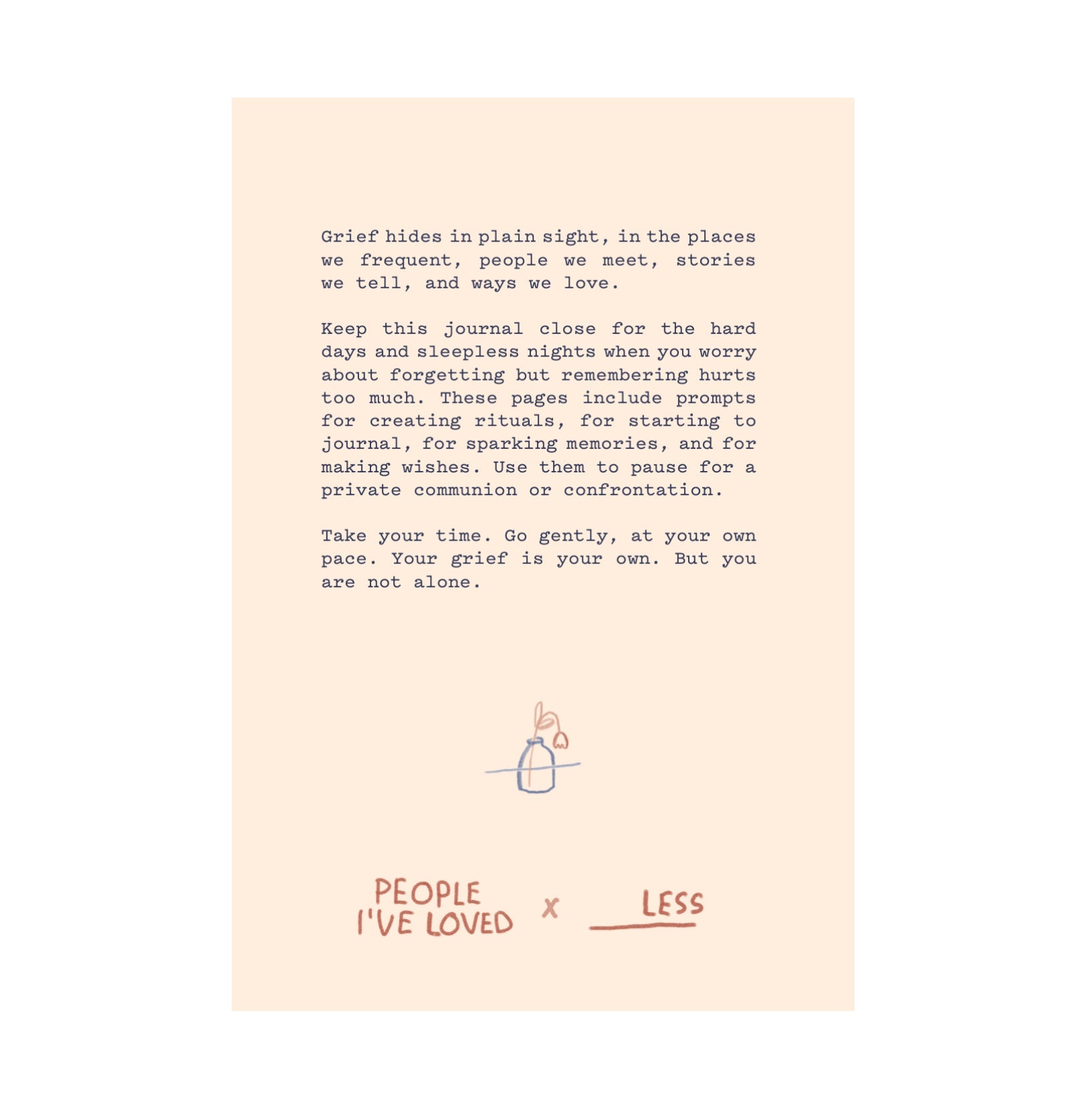 People I've Loved | Sitting With Sadness Deck