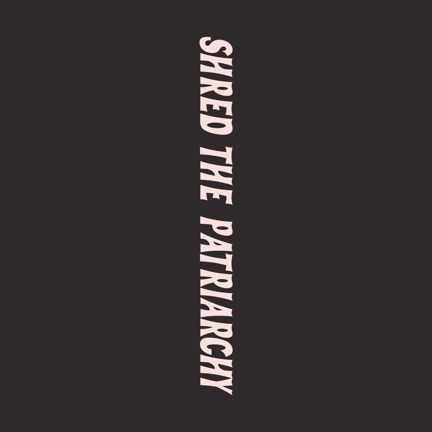 Shred the Patriarchy Hoodie | Dark Grey Heather Snowboard