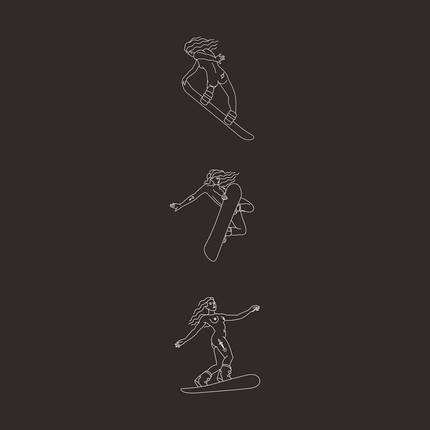 Shred the Patriarchy Hoodie | Dark Grey Heather Snowboard