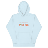 F*ck Ice | I Only Ski in the Spring Blue Hoodie