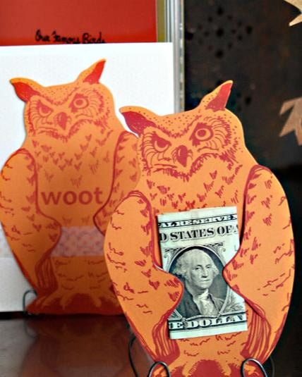 Blackbird Letterpress | Woot Owl Gift Card