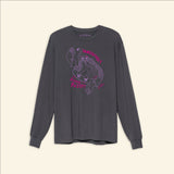 Dangerously Good Pussy Supima Cotton Long Sleeve Snowboard Tee
