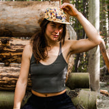 Skida Brim Hat on Deenaalee Hodgdon for the Indigenous Backcountry Scholarship