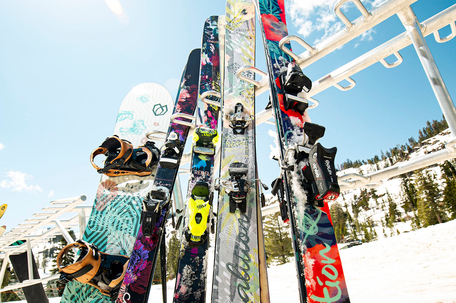 Coalition Snow Rafiki Powder Skis, Women's Skis, Best Women's Skis, Women Skis Sale, Powder Skis