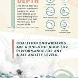 Coalition Snow Winter Sled: The Shred Sled