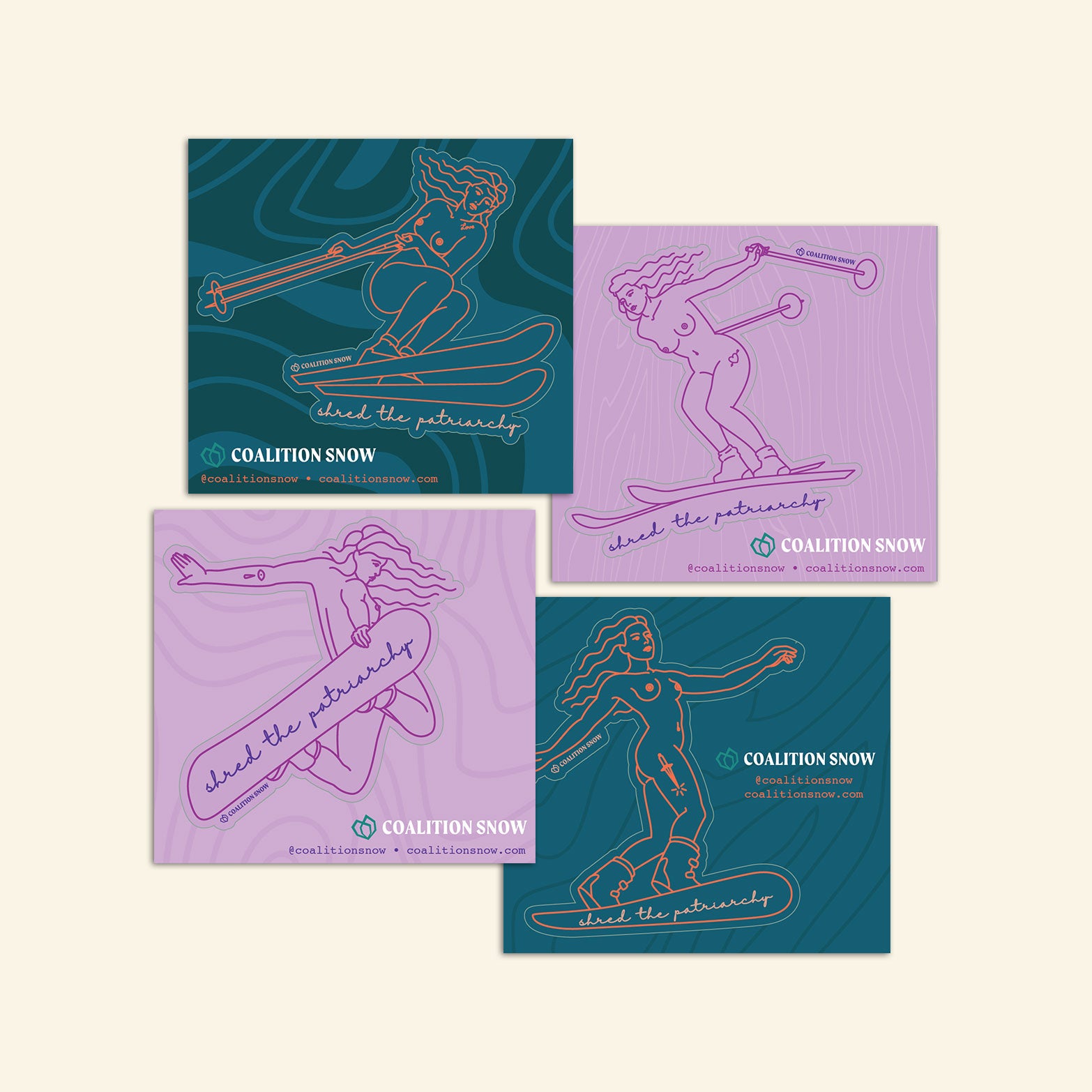 Stickers | Shred the Patriarchy