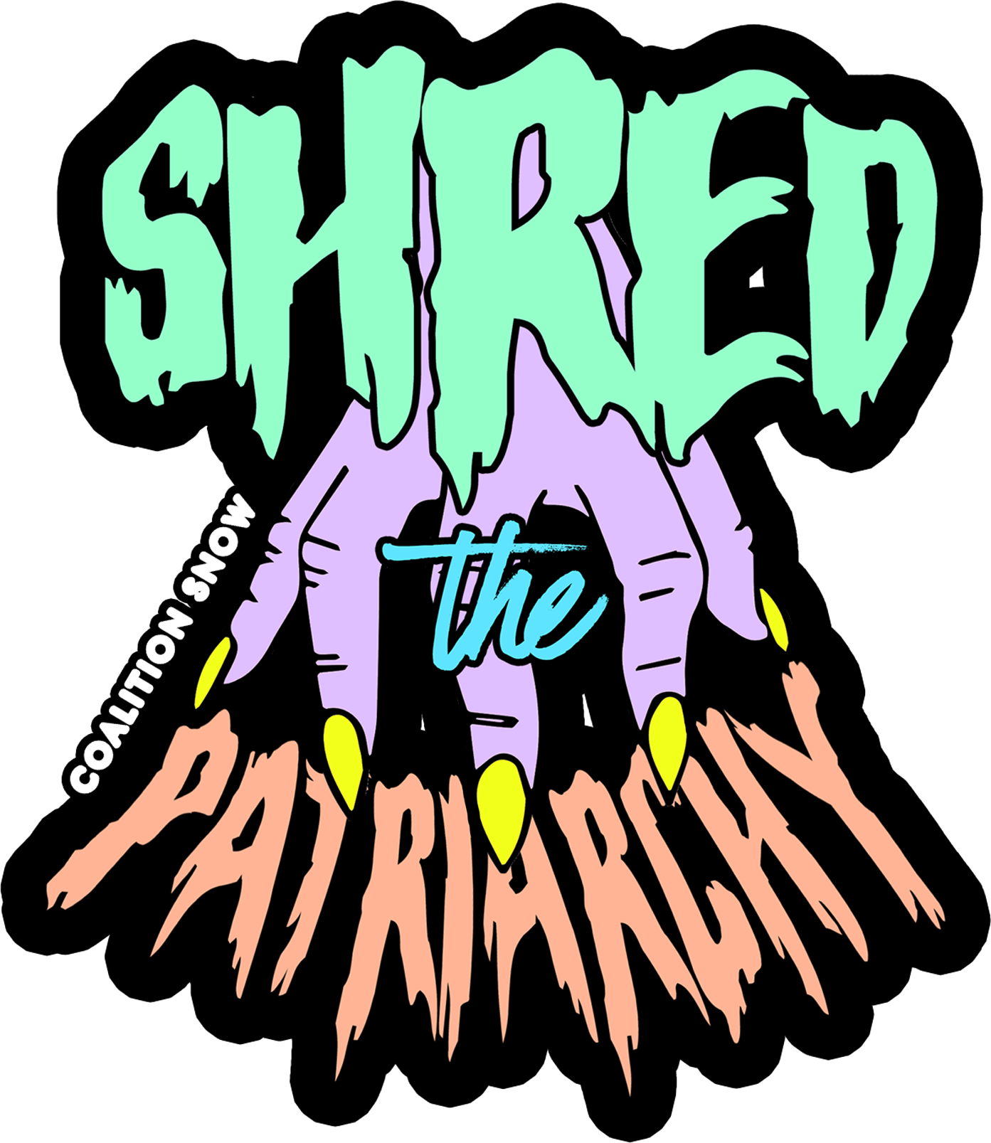 	Shred the Patriarchy | Sticker