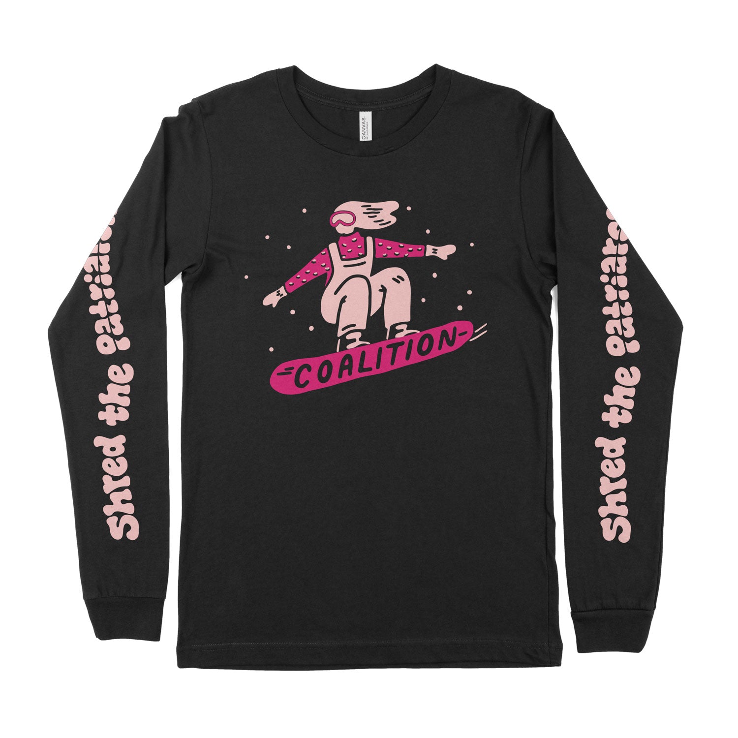 Shred the Patriarchy Long Sleeve Tee