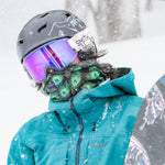 Green with Envy Skida x Coalition Alpine Neckwarmer, Made in Vermont