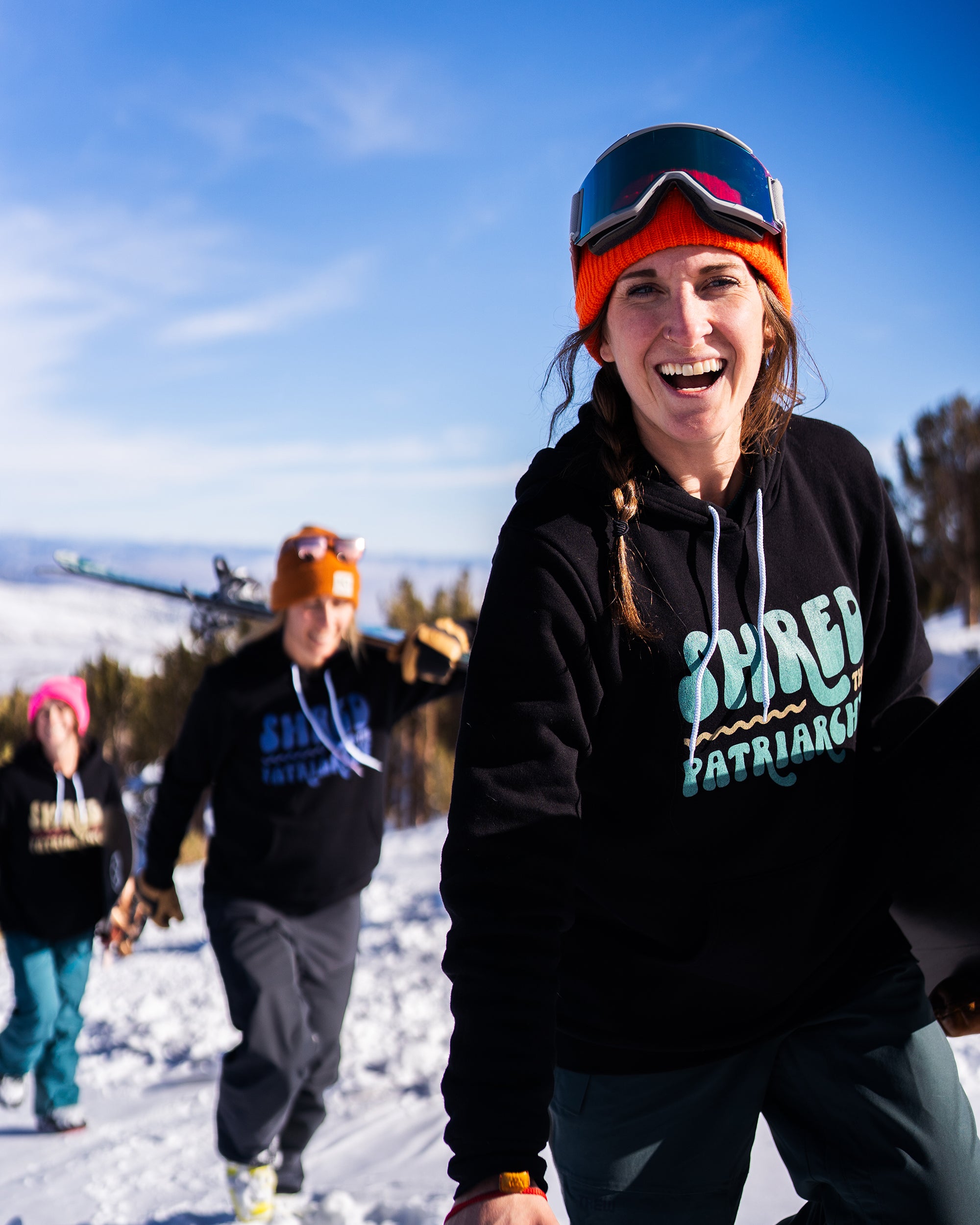 Shred the Patriarchy hoodie