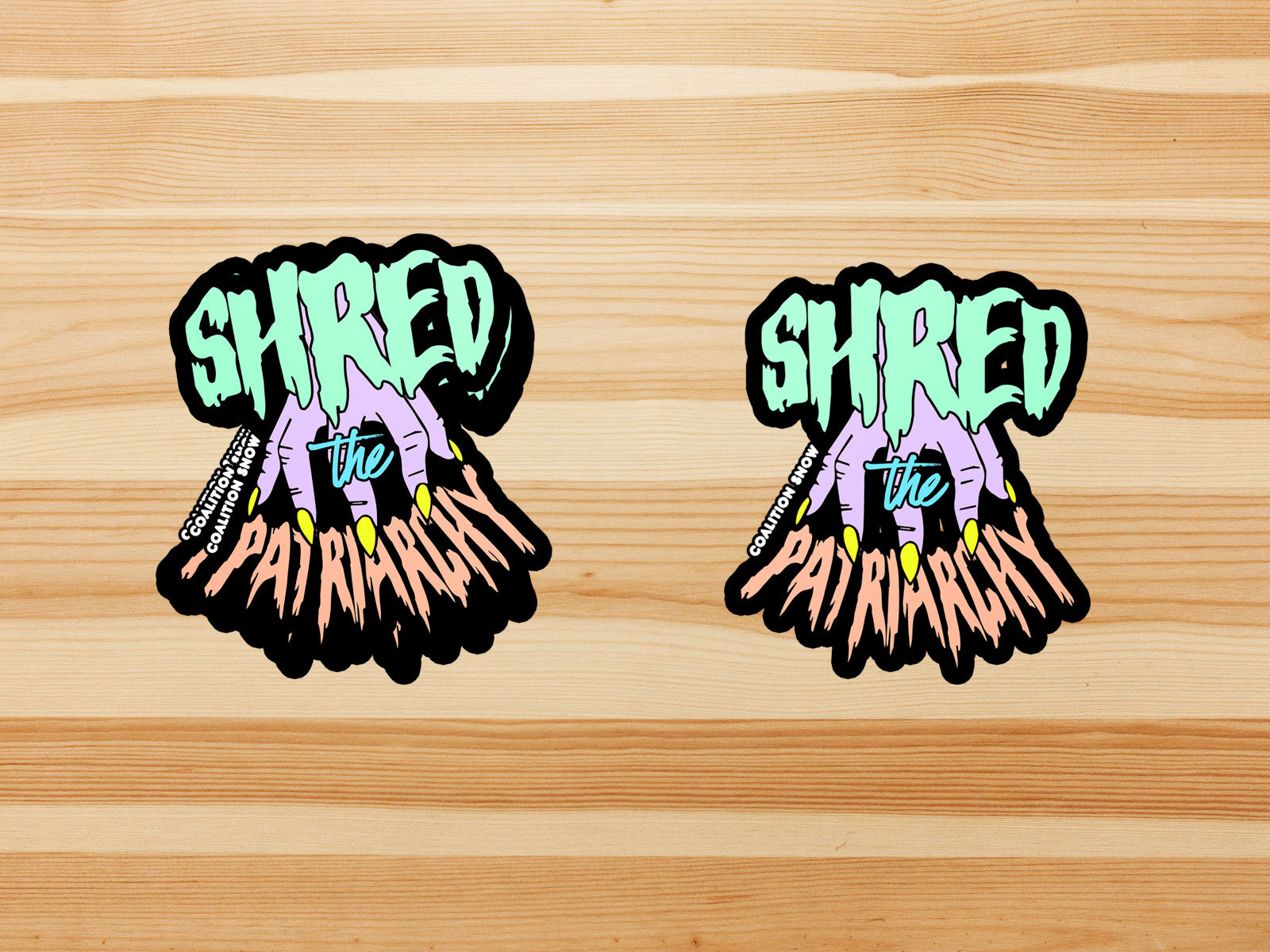 	Shred the Patriarchy | Sticker